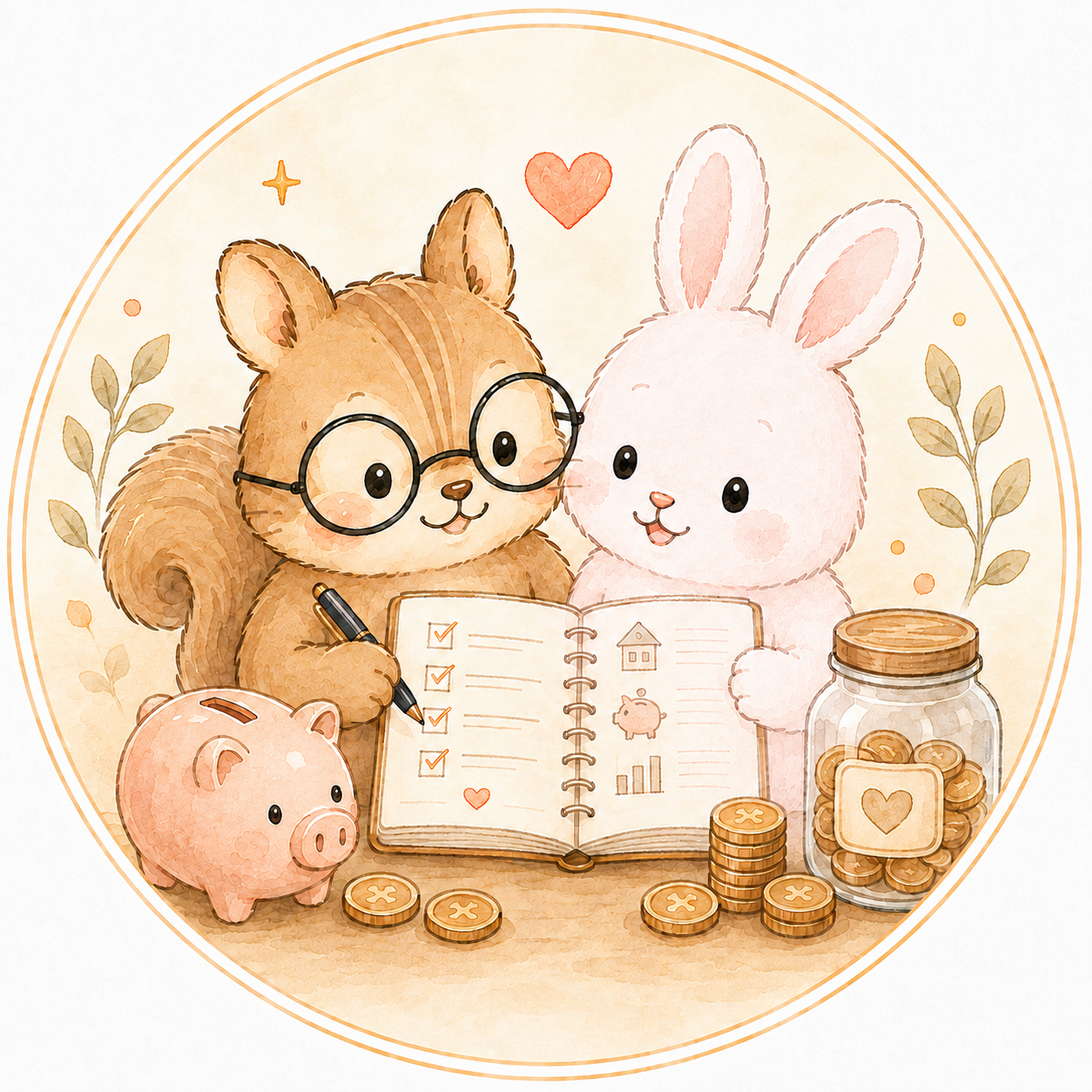 ふたりのお金会議 公式LINEのアイコン