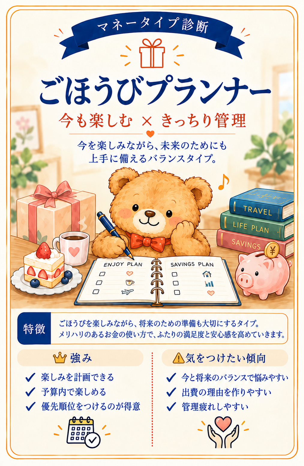 ごほうびプランナータイプの紹介カード