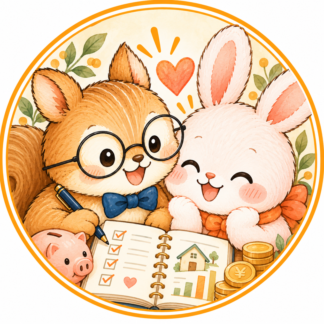 ふたりのお金会議 公式Instagramのアイコン